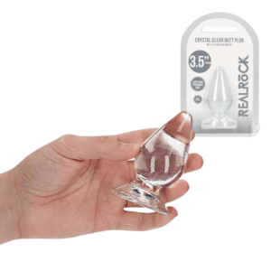 3.5-inch Butt Plug For Beginners - Clear