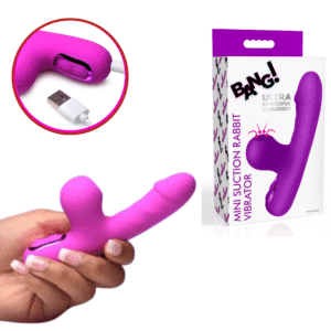 Vibrating Shaft Silicone Rabbit Vibrator