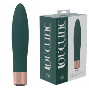 Silicone Rechargeable Vibrator - Forest Green