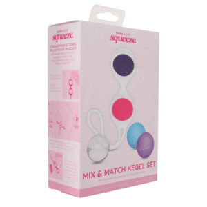 Bodywand Squeeze Mix & Match Pelvic Floor Silicone Weighted Kegel Ball Set