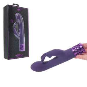 Silicone Rechargeable Vibrator - Purple