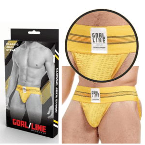 Male Bondage Underwear Yellow L/XL