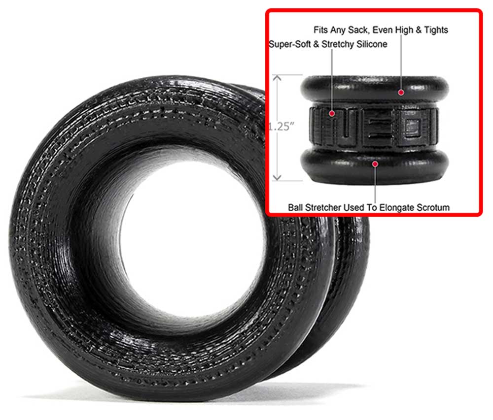 Oxballs Neo-Stretch Silicone Short Ball Stretcher 