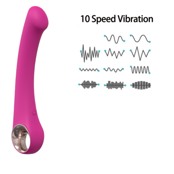 Luscious G-Spot Vibe Rechargeable Waterproof Silicone Vibrator