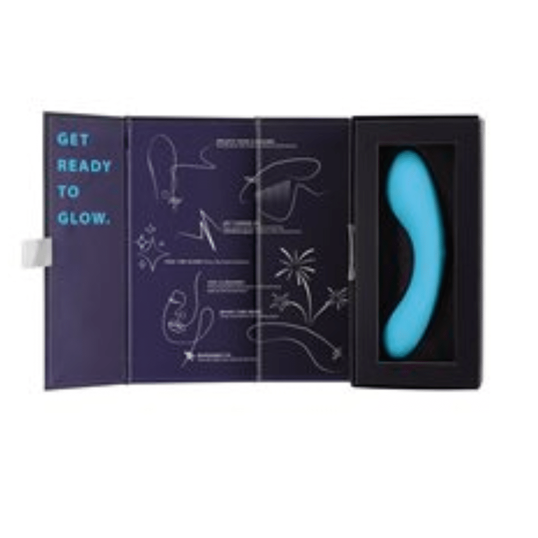 Mini Swan Wand Glow-In-the-Dark Rechargeable Travel-Lock Vibrator