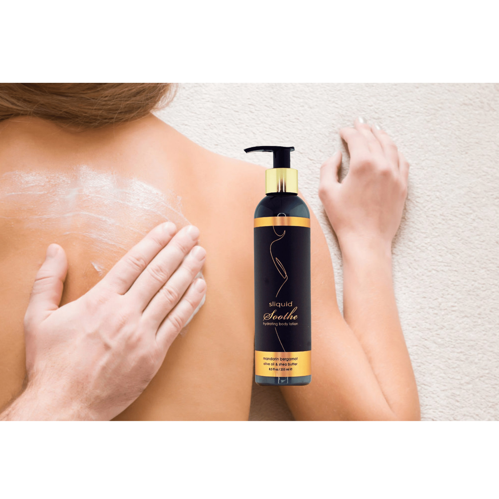 Sliquid Balance Soothe  8.5oz Non-Greasy Body Lotion for Adults