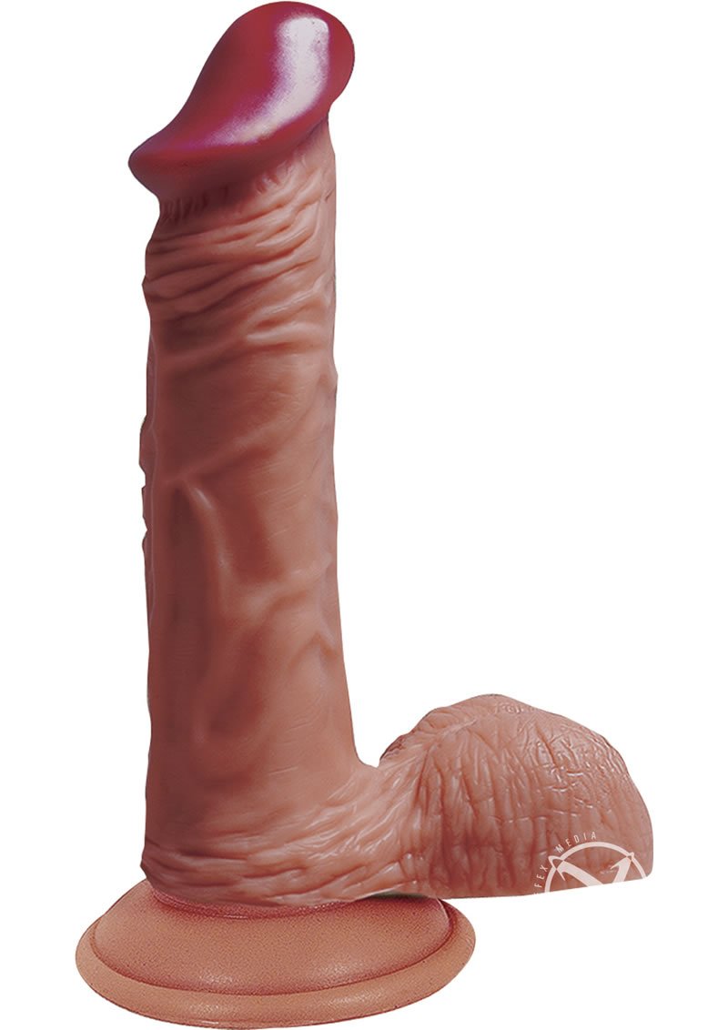 Lifelikes Vibrating Latin Prince Realistic Suction Cup Vibrating Dildo Flesh