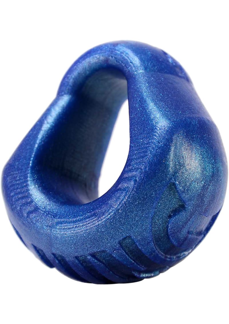 Hung Silicone Padded Penis Ring Blueballs 3 Inch Diameter OxBalls