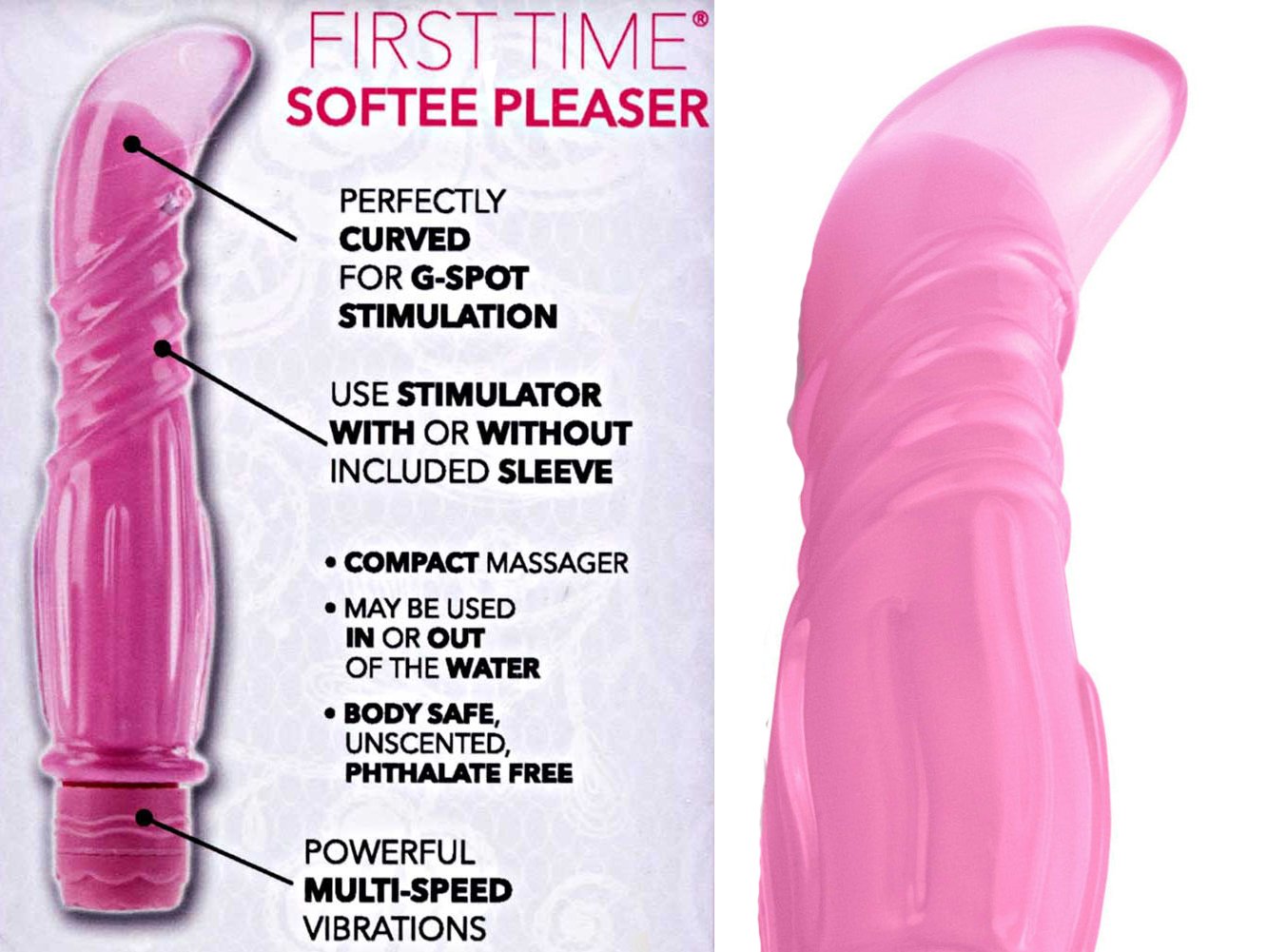 First Time Softee G Spot Vibrator Waterproof