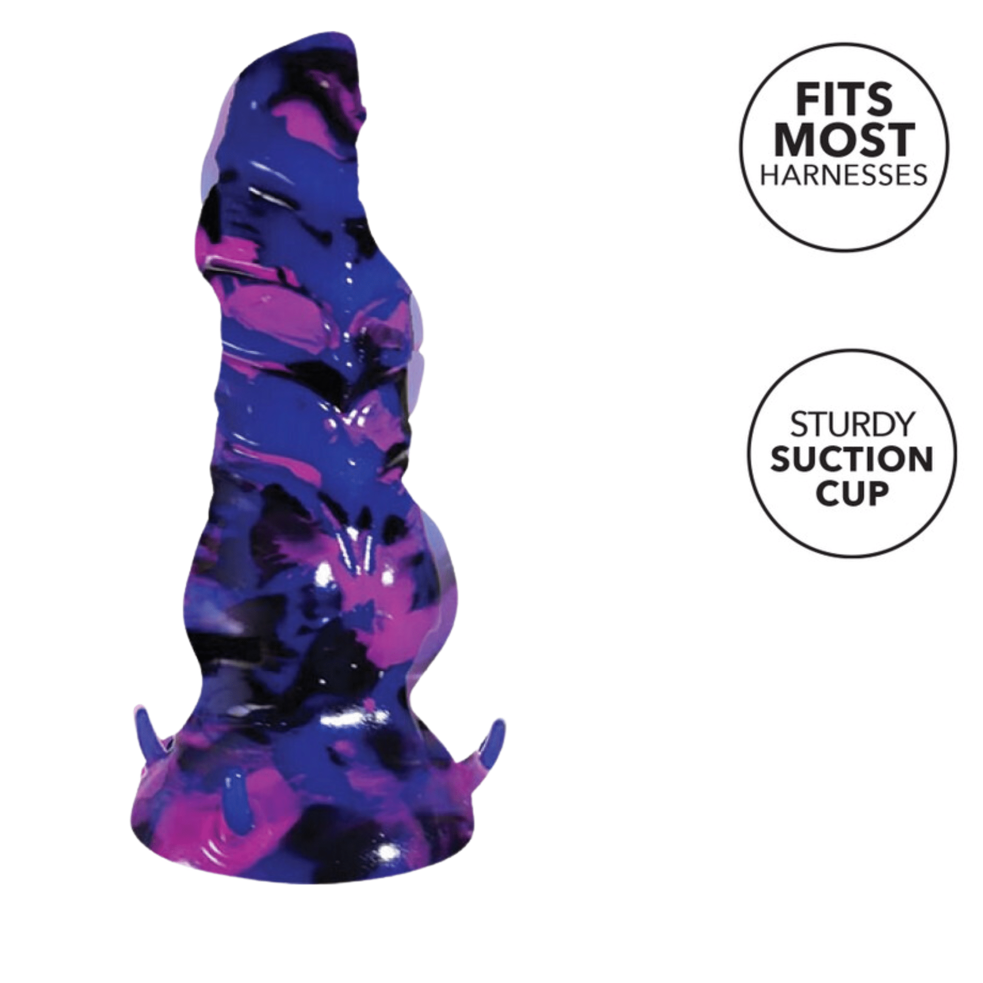 Monster Romance  Suction Cup Fantasy Dildo With Bullet Vibrator