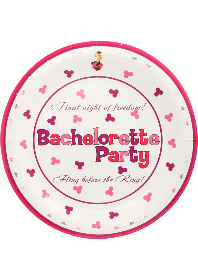 Bachelorette Party Plates 10 Per Pack
