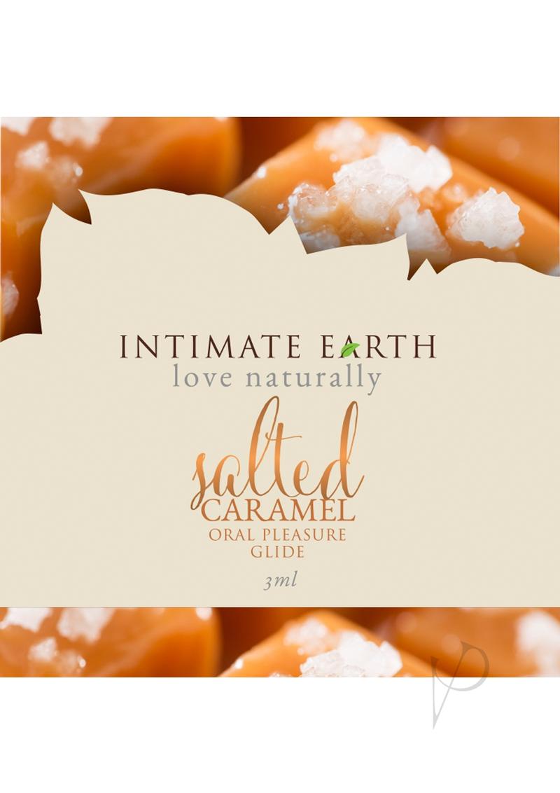 Intimate Earth Oral Pleasure Flavored Lube Glide Salted Caramel