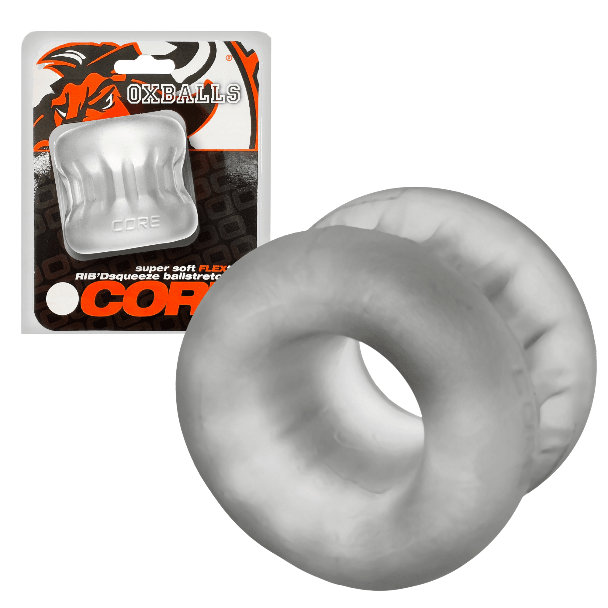 OxBalls Core Grip squeeze Testicles Enhancer Silicone Ball stretcher 