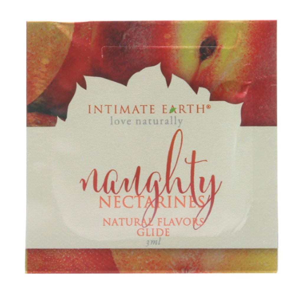 Intimate Earth Natural Flavored Lube Glide Naughty Nectarines
