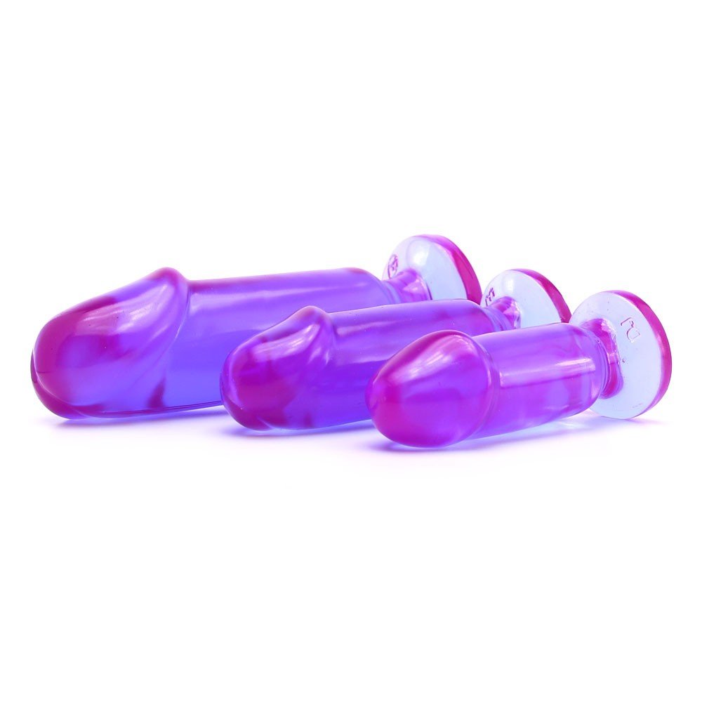 Crystal Jellies Anal Starter Kit Butt Plugs For Beginners