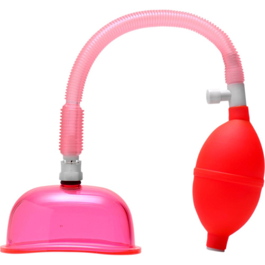 Size Matters Vaginal Pump With Cup Pink