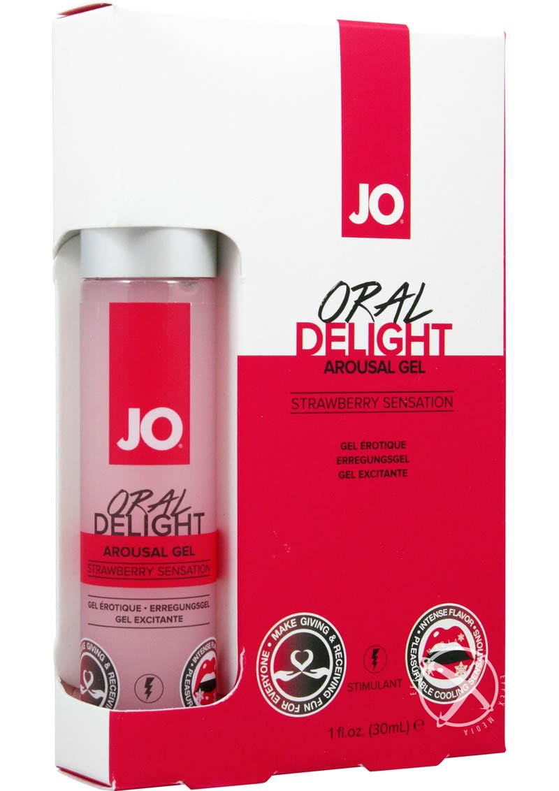 Jo Oral Delight Flavored Arousal Gel 1 Ounce
