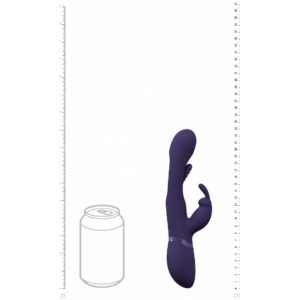 Mika Triple Motor Rechargeable Multi-Function G-Spot Flapping Rabbit Vibrator