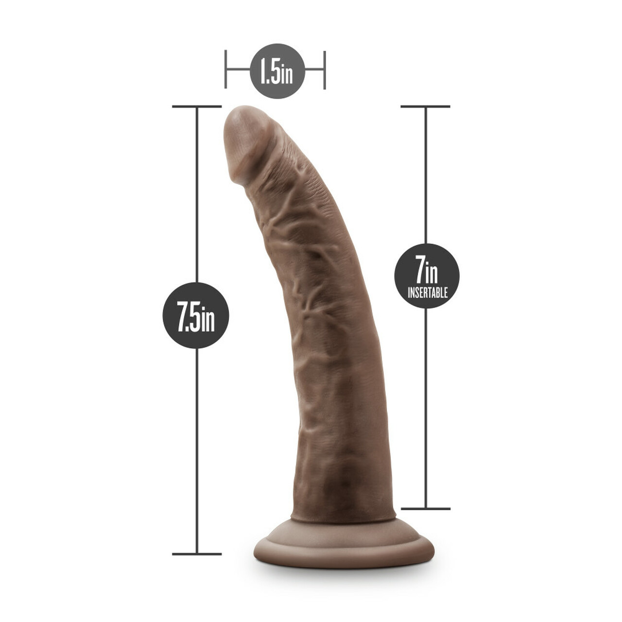 Dr. Skin Glide Realistic Dildo 