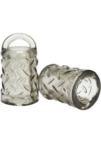 Gripper Silicone Nipple Suckers Smoke 2 Each Per Pack Oxballs