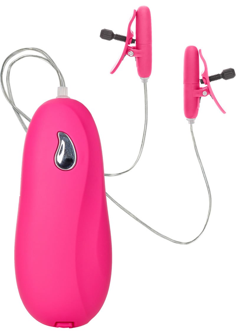 Nipple Play Vibrating Heated Nipple Clamps Teasers