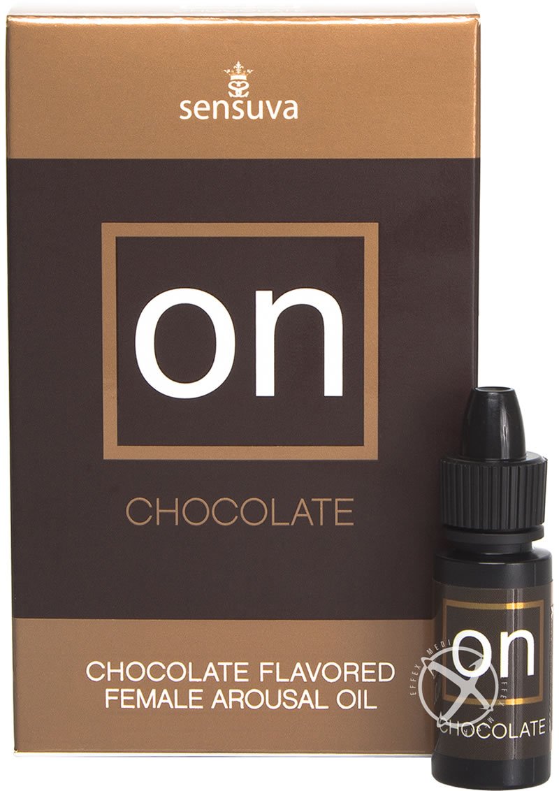 On Chocolate Flavored Female Arousal Oil 5 Milliliters