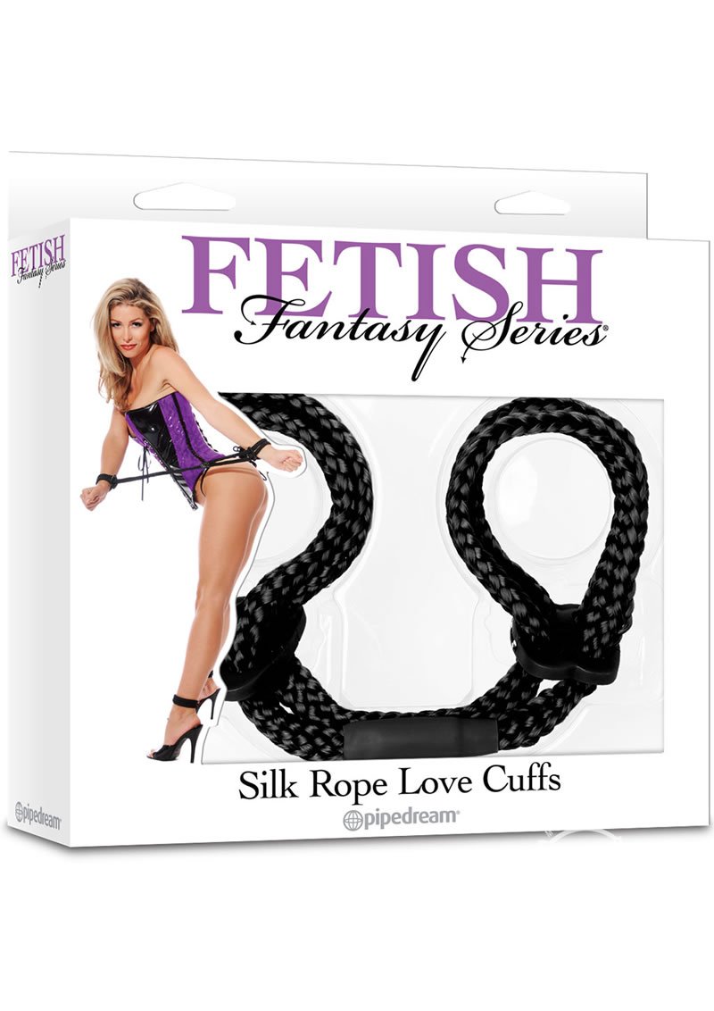 Fetish Fantasy Silk Rope Love Handcuffs Fetish Fantasy Series