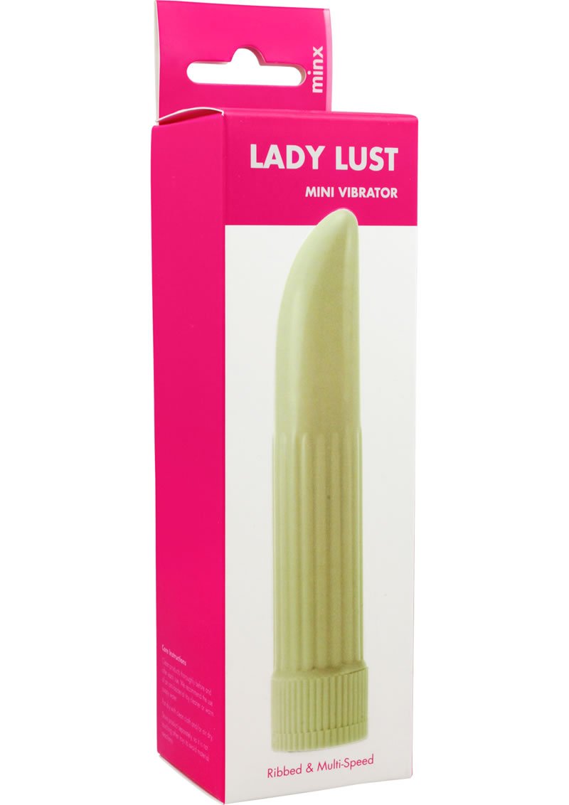 Minx Lady Lust Ribbed Mini Vibrator 4.5 Inch