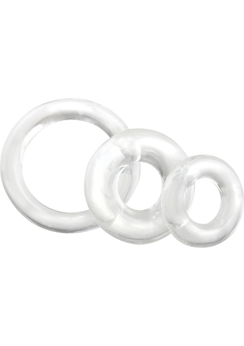 Ringo Penis Rings 3 Sizes Per Pack 6 Packs Per Counter Display