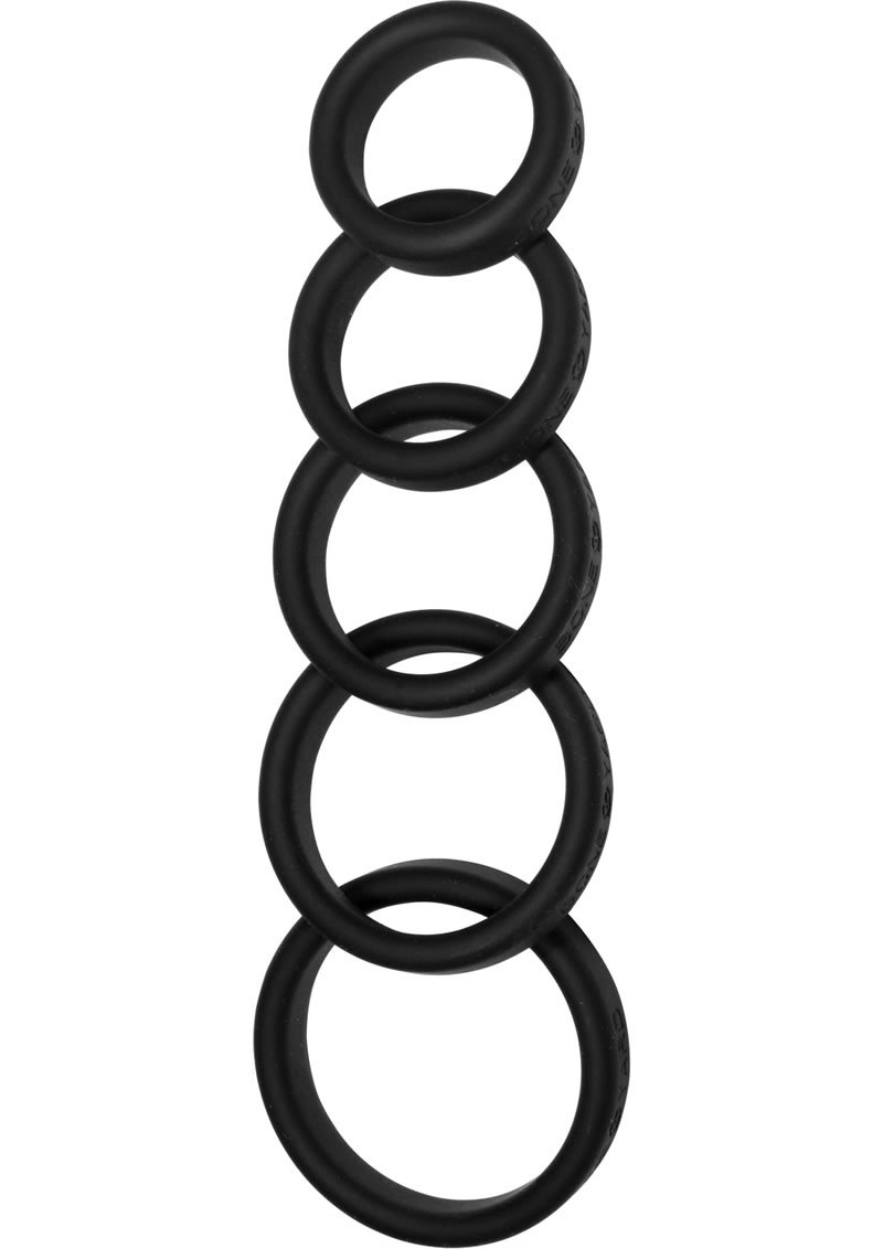 Bone Yard Silicone Penis Rings Full Range