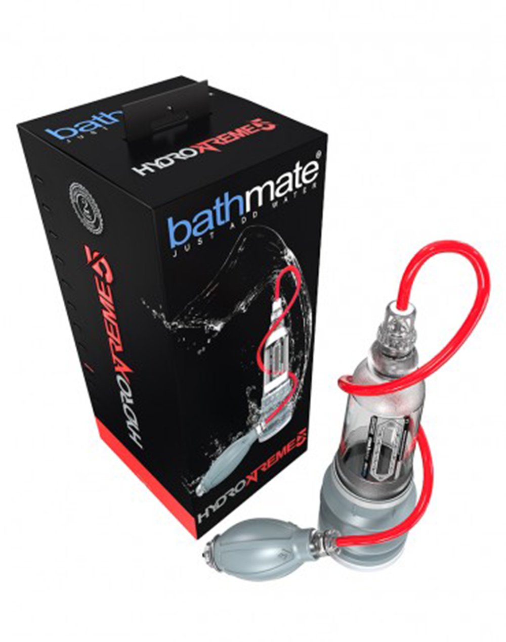 Bathmate Hydroxtreme Penis Pump Waterproof Clear