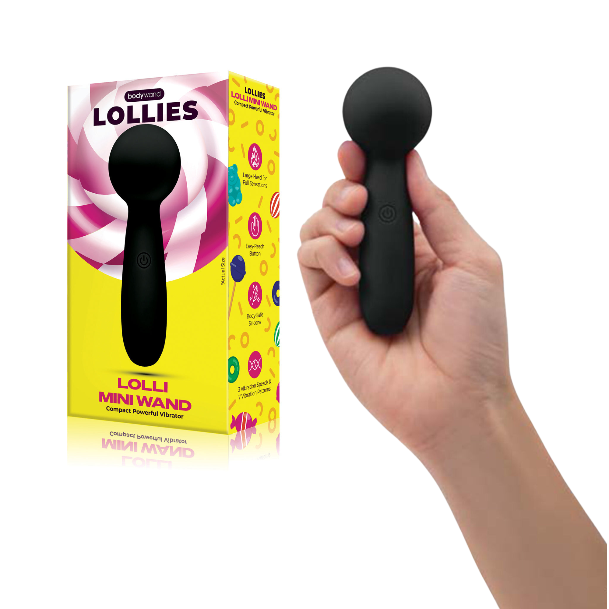 Bodywand Mini Lollies Compact Powerful Wand Vibrator