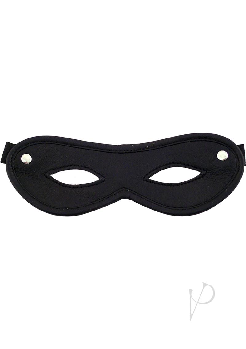 Rouge Open Eye Mask Leather Or Suede