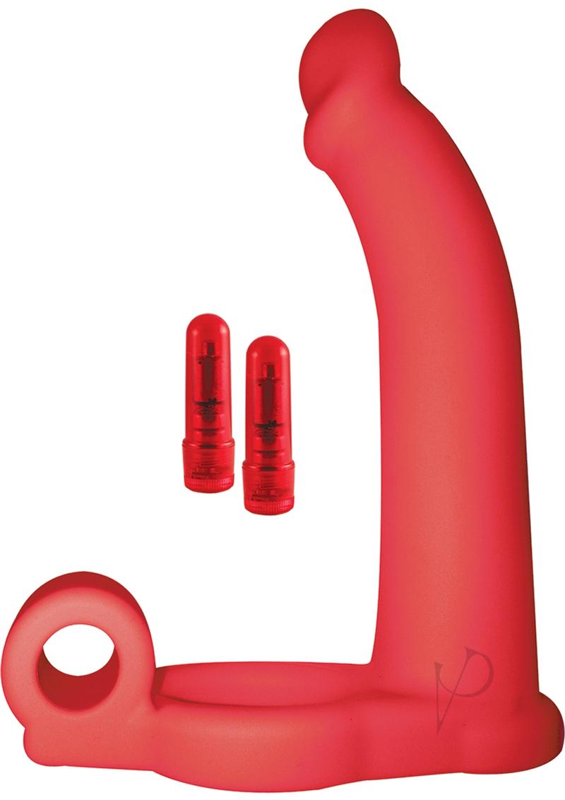 Double Penetrator Studmaker Silicone Penis Ring