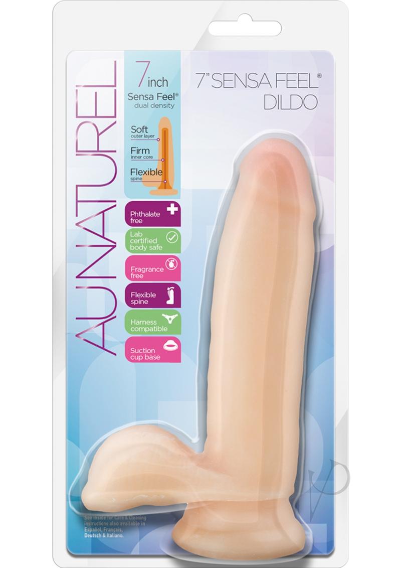 Au Naturel Sensa Feel Relistic Dual Density Dildo 