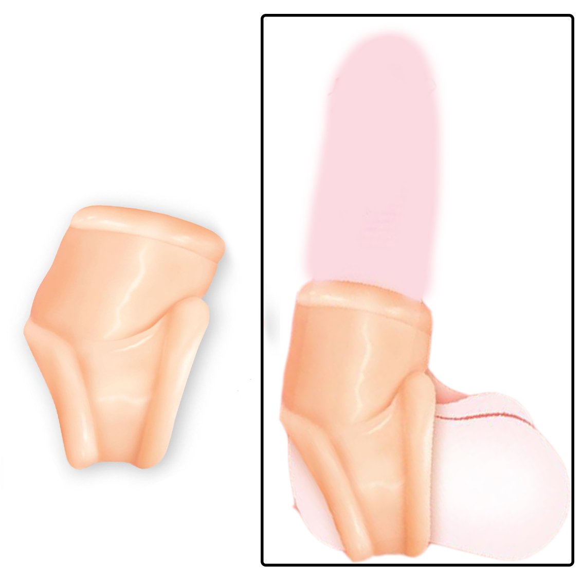 The 9`s Base Boost Cock and Ball Sleeve Waterproof Penis Ring