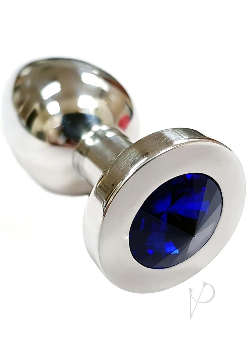 Rouge Jewelled Anal Butt Plug Medium Stainless Steel Royal 