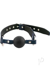 Adjustable Leather Ball Gag Rouge Garments