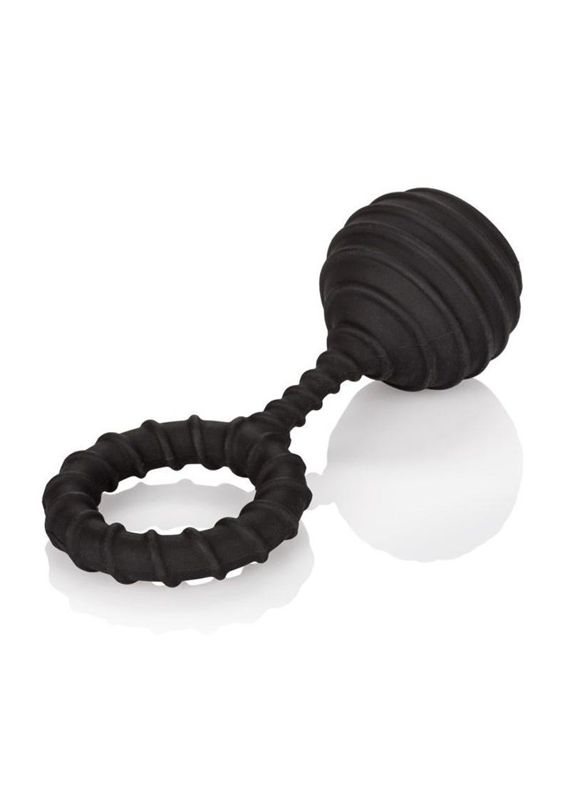 Colt Weighted Penis Ring Silicone Black
