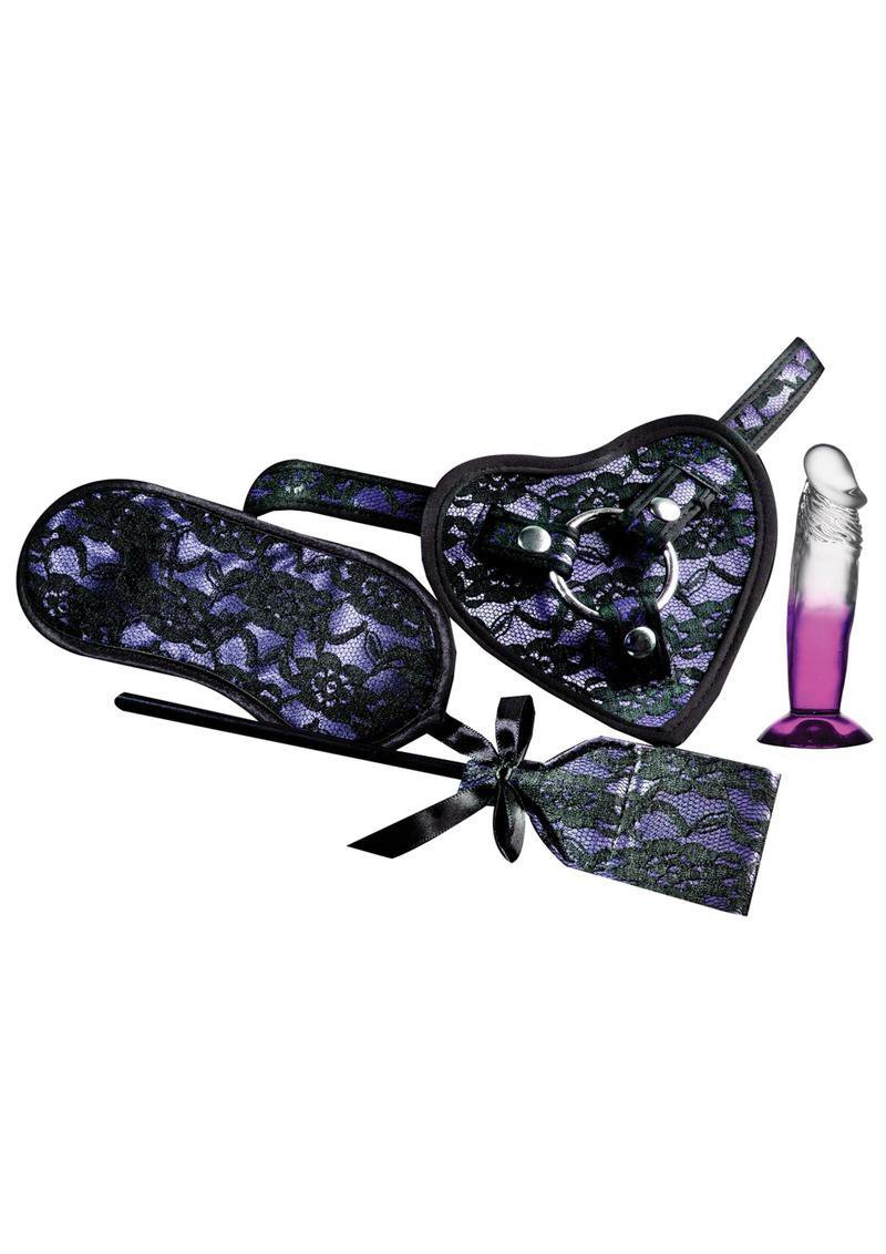 Deluxe Adjustable Strap On Harness Kit With Dildo