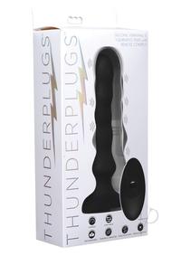 Thunder P Vibe Vibrating Butt Plug Multi Function Silicone Waterproof