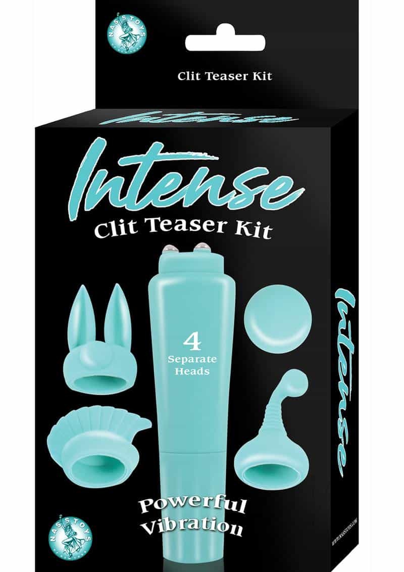 Intense Clit Teaser Kit Silicone Mini Vibrating Clitoral Vibrator