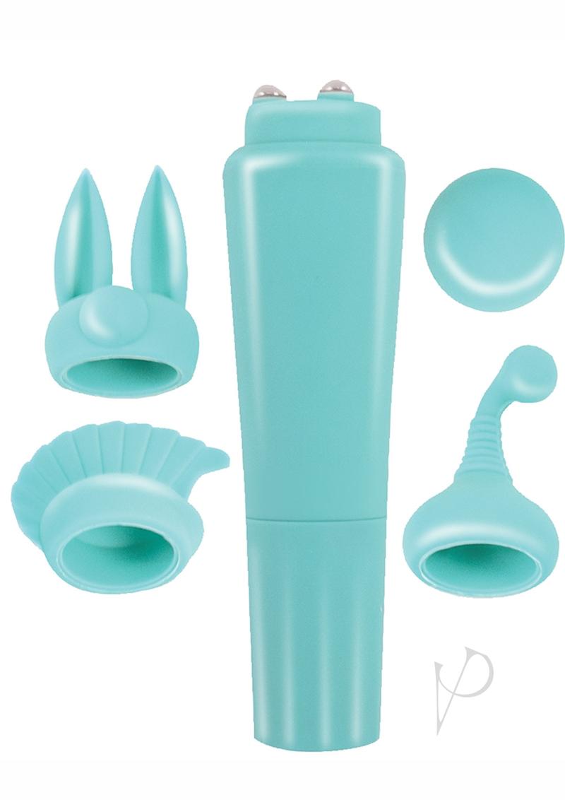Intense Clit Teaser Kit Silicone Mini Vibrating Clitoral Vibrator
