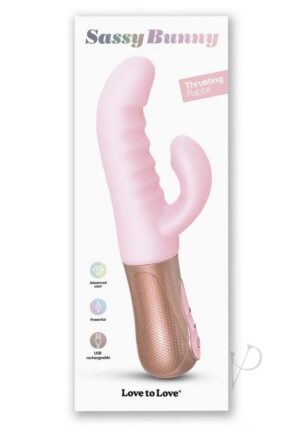 Sassy Bunny Dual Motor Thrusting Vibrator