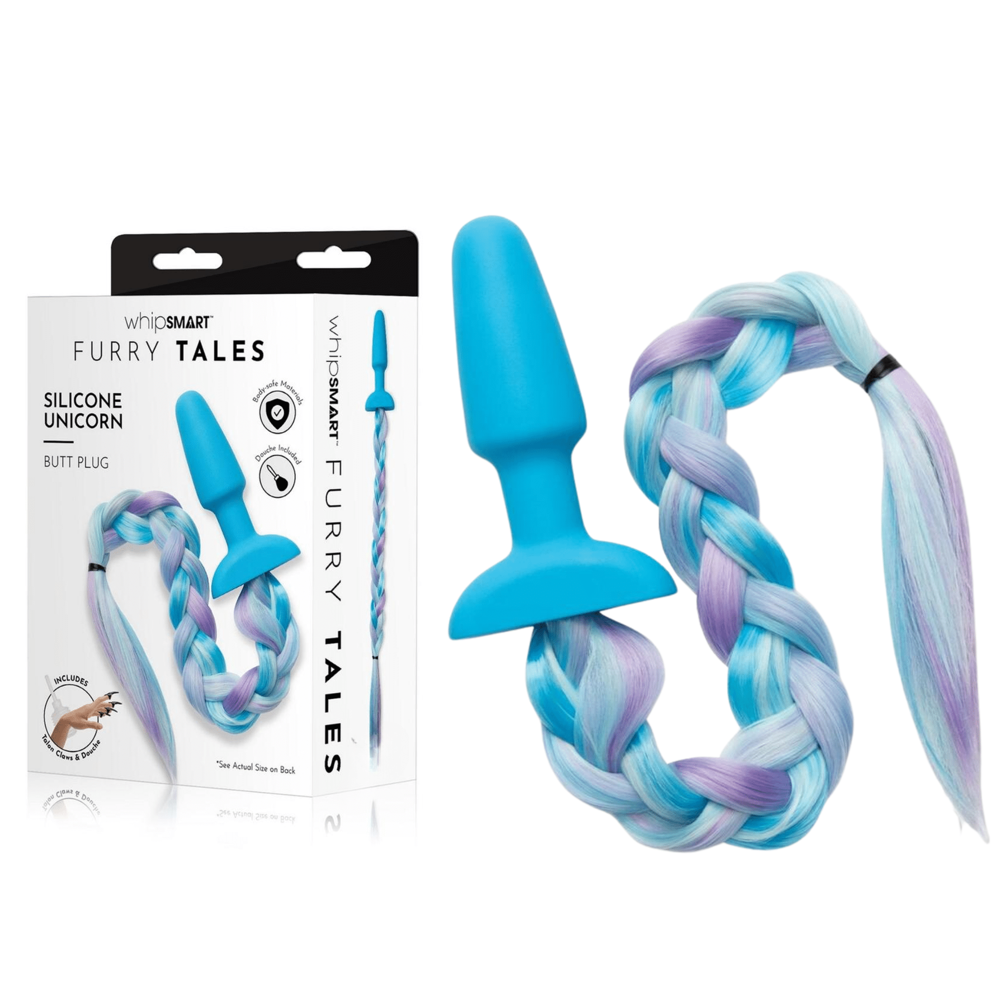 Whipsmart Silicone 3.75-inch Butt Plug With Tails For Beginners