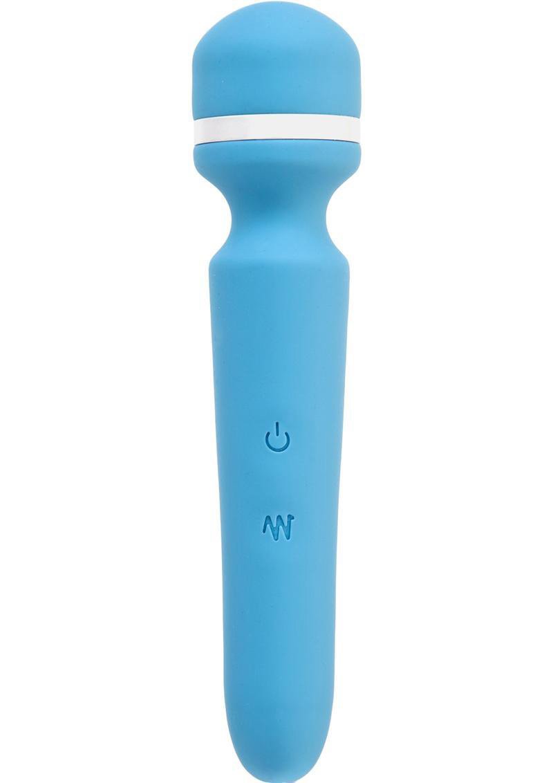 Wonderlust Destiny Water Resistant Rechargeable Silicone Wand Vibrator Multi Function