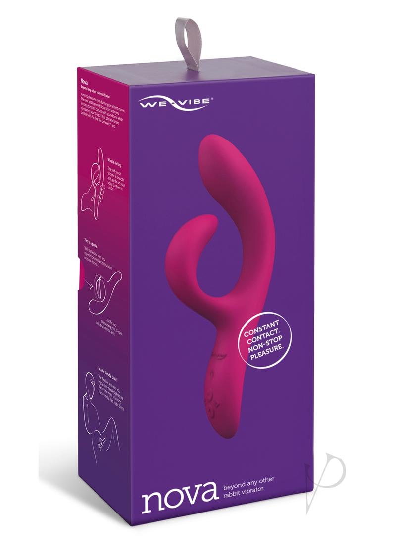 We-Vibe Nova 2 Silicone Rabbit Vibrator