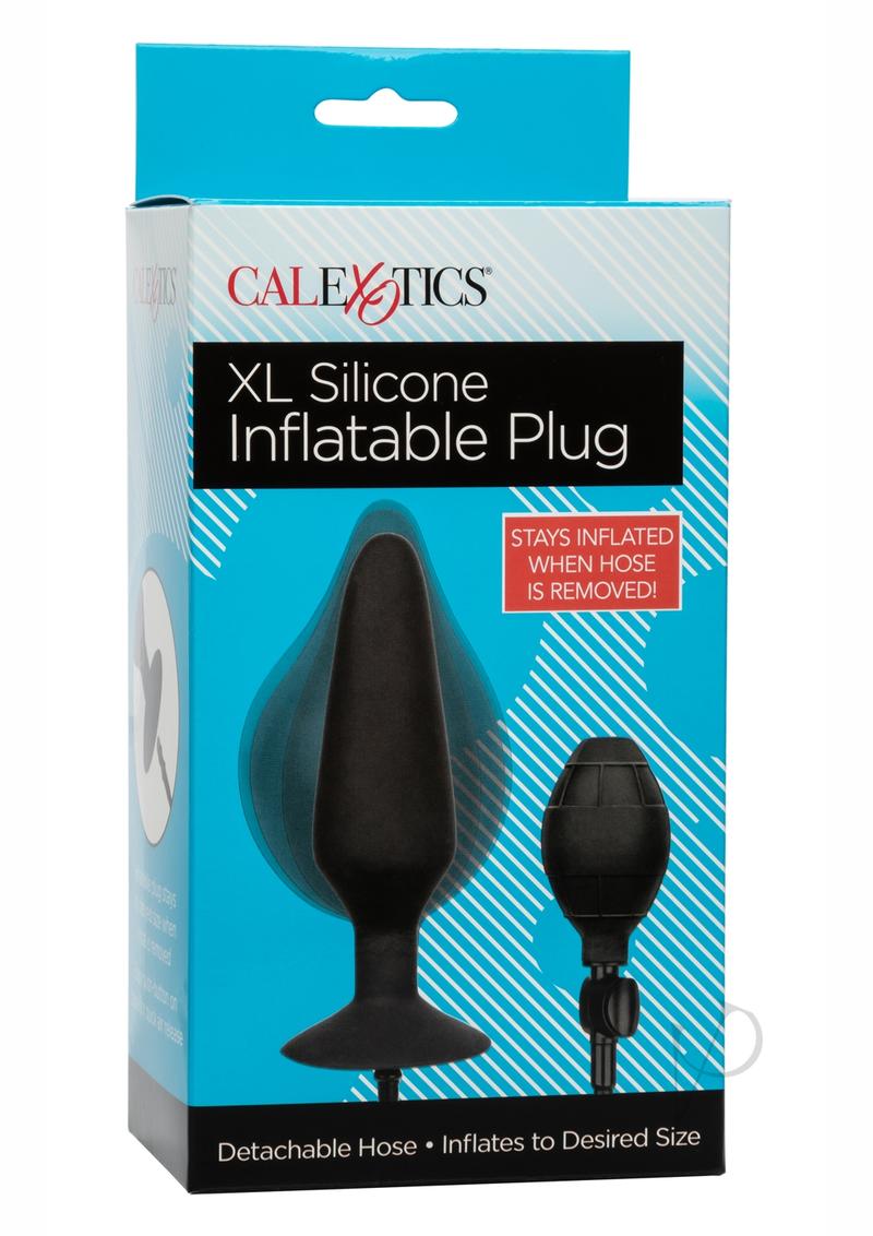 Silicone Inflatable Plug Anal Preparation Expandable Butt Plug