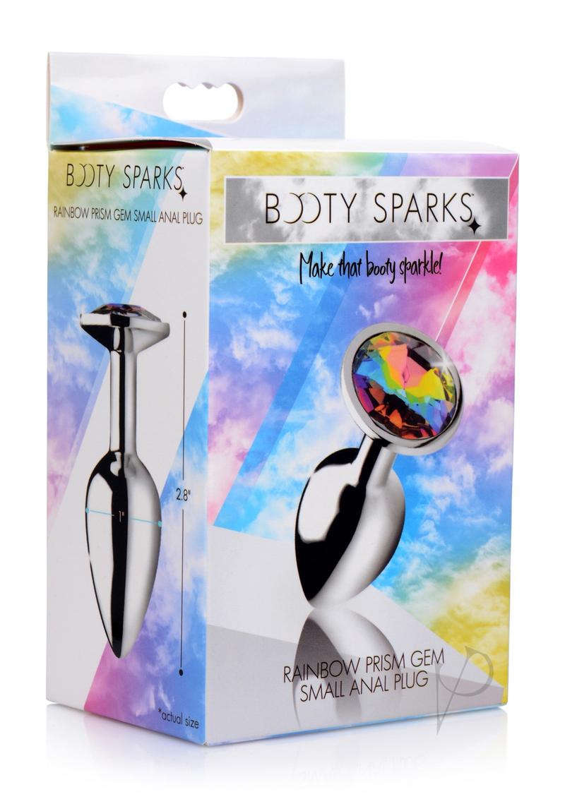 Booty Spark Rainbow Prism Gem Jeweled Butt Plug