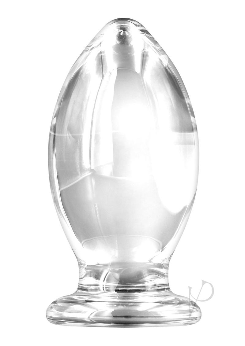 Renegade Clear Anal Glass Butt Plug